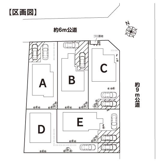 The entire compartment Figure. All five compartment 22.8 million yen in the whole building 40 square meters ultra Kotobuki Ina of a quiet residential ~