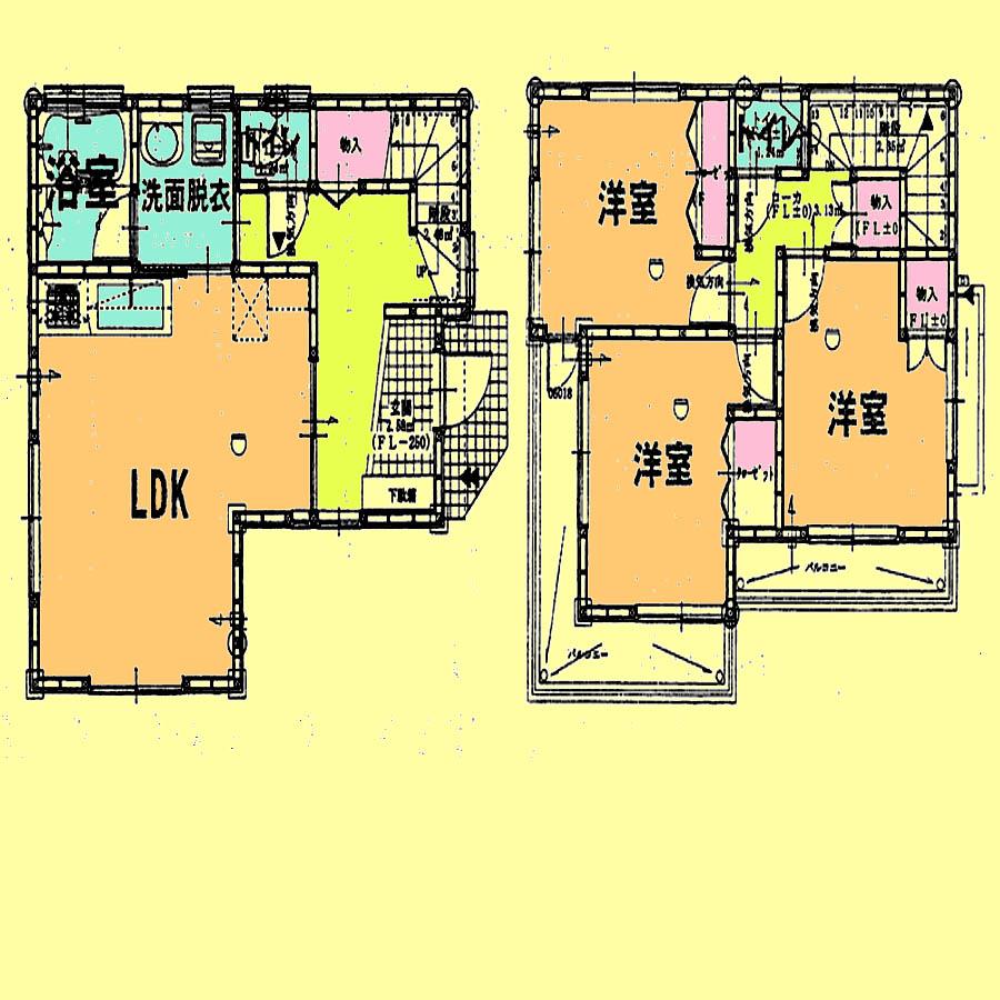 Floor plan. 15.9 million yen, 3LDK, Land area 23.2 sq m , Building area 24.1 sq m located view in addition to this, It will be provided by the hope of design books, such as layout. 