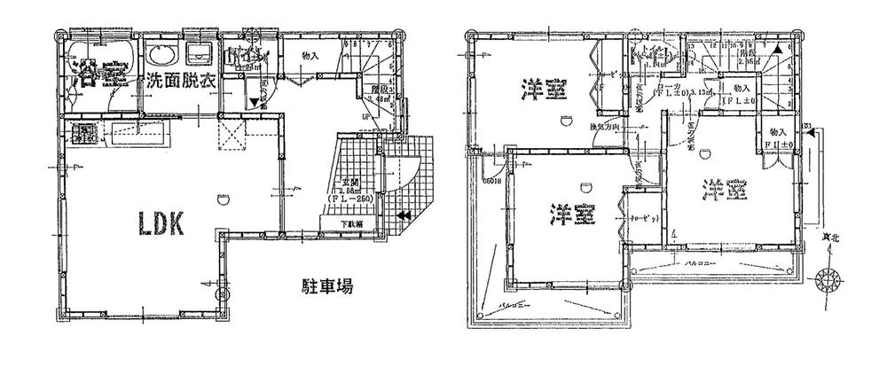 Floor plan. 15.9 million yen, 3LDK, Land area 76.9 sq m , Building area 79.9 sq m floor plan