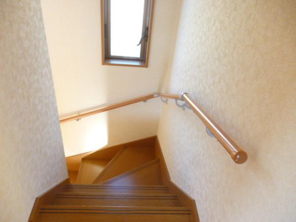Other introspection. With stair handrail