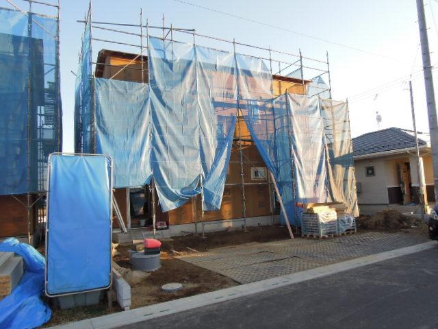 Local appearance photo. It has decided the building completion of framework! ! Local (12 May 2013) Shooting