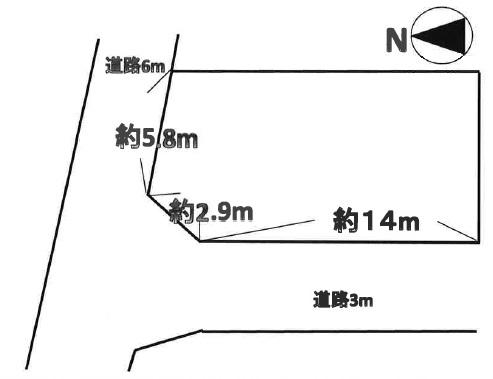 Compartment figure. Land price 4 million yen, Land area 191 sq m