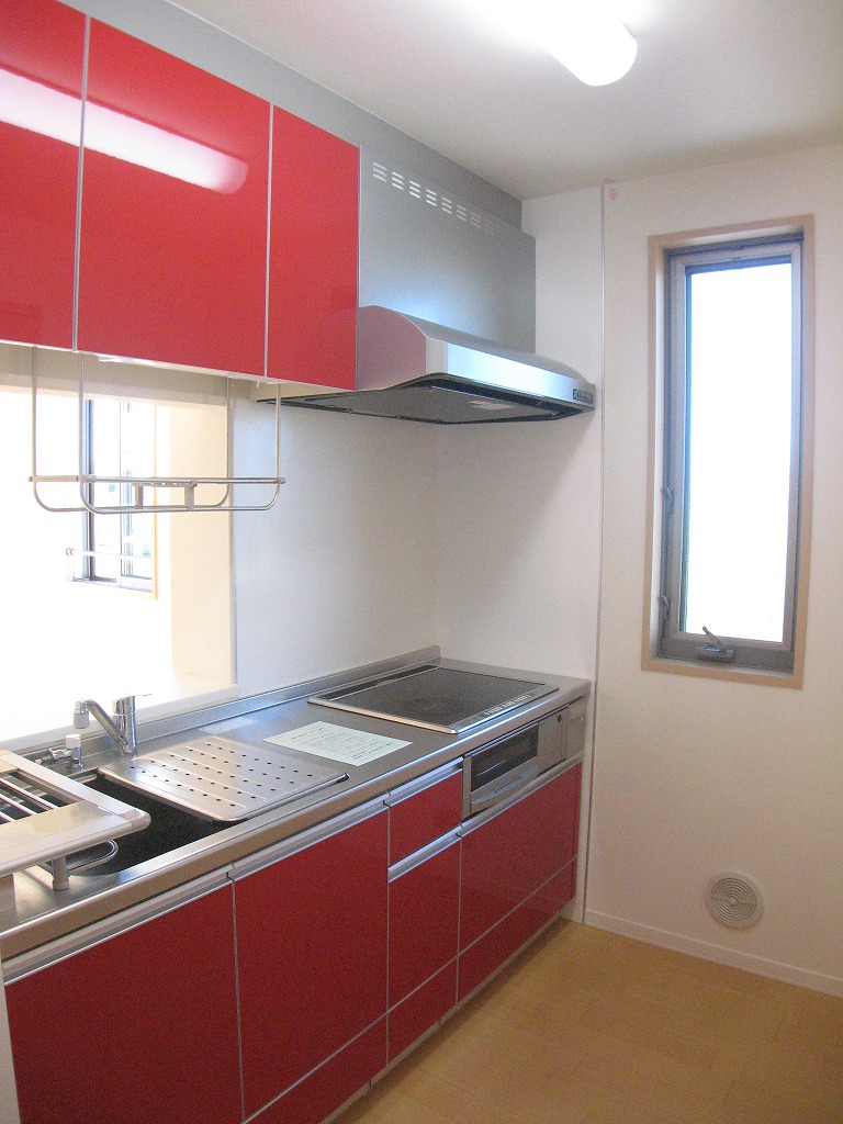 Kitchen. Ventilation is also OK because it also comes with a red kitchen window