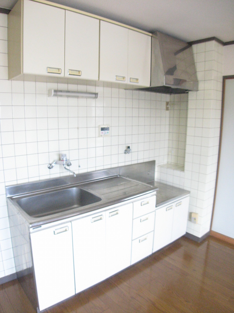 Kitchen. Since also attached hanging cupboard, You can a lot of storage