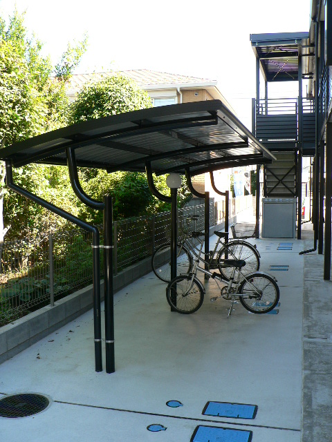 Other common areas. Is a bicycle parking lot