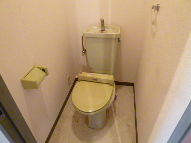 Toilet. It is spacious separate toilet