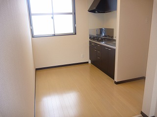 Kitchen. Kitchen space is flooring