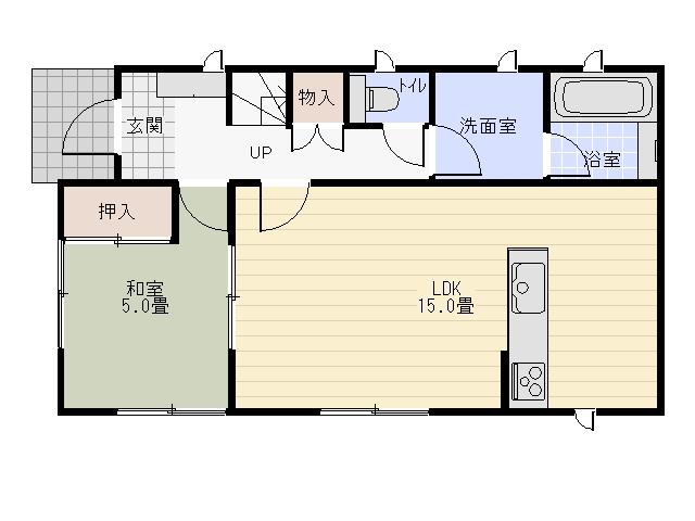 Floor plan. 19,990,000 yen, 4LDK, Land area 185.84 sq m , Building area 98.01 sq m 1F
