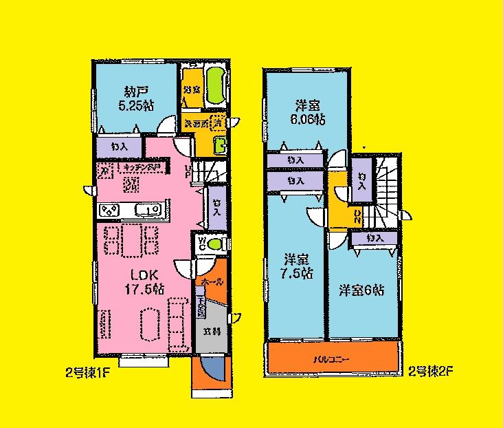 Floor plan. 20,900,000 yen, 3LDK + S (storeroom), Land area 129 sq m , Building area 98.95 sq m