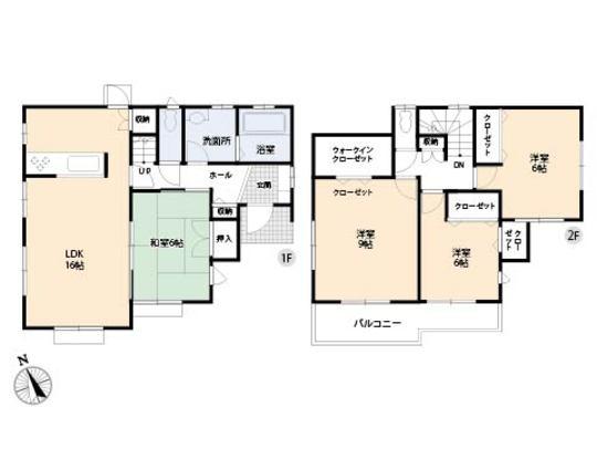 Floor plan. 22,900,000 yen, 4LDK, Land area 166.89 sq m , Building area 103.51 sq m floor plan
