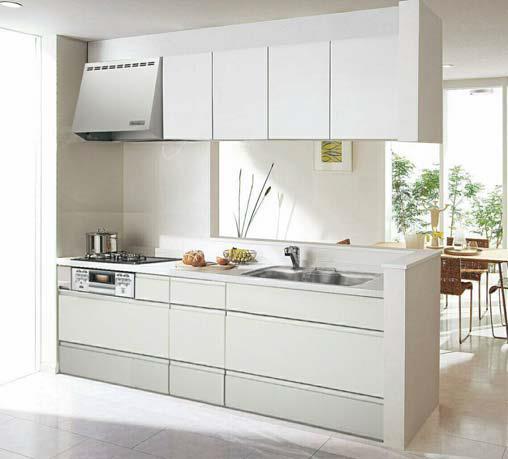 Other Equipment. System kitchen width 2.550mm artificial marble counters and kitchen panels, etc., Cleaning is also you can use bright and clean forever easier to. 