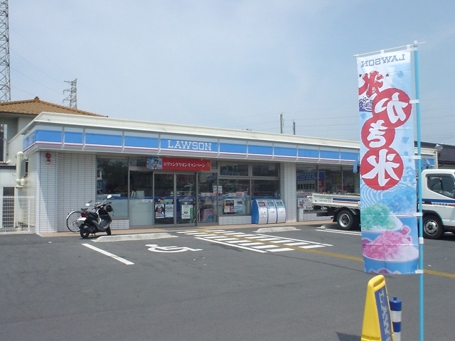 Convenience store. Lawson Gyoda Kadoi 1-chome to (convenience store) 500m