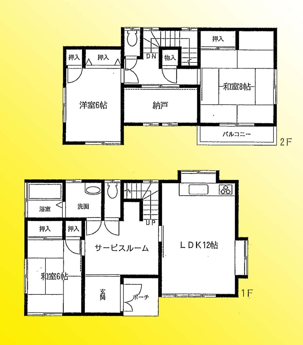 Floor plan. 12.8 million yen, 3LDK, Land area 116.01 sq m , Building area 96.05 sq m floor plan