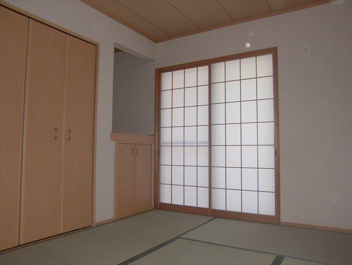 Non-living room. Japanese-style tatami mat replacement ・ Shoji is re-covered already!