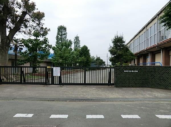 Primary school. Konosu 560m to stand Matsubara elementary school