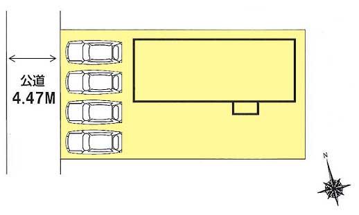 Compartment figure. 19.9 million yen, 4LDK, Land area 172.75 sq m , Building area 104.33 sq m