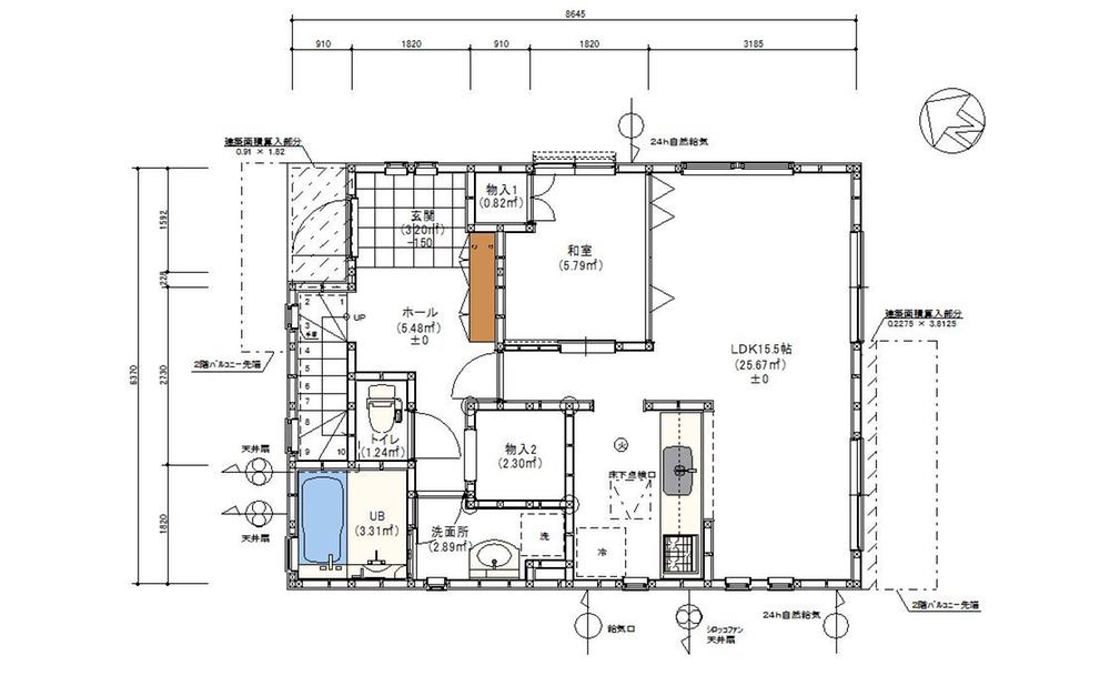 Floor plan. 42,500,000 yen, 4LDK, Land area 115.77 sq m , Building area 103.51 sq m 1 floor plan view