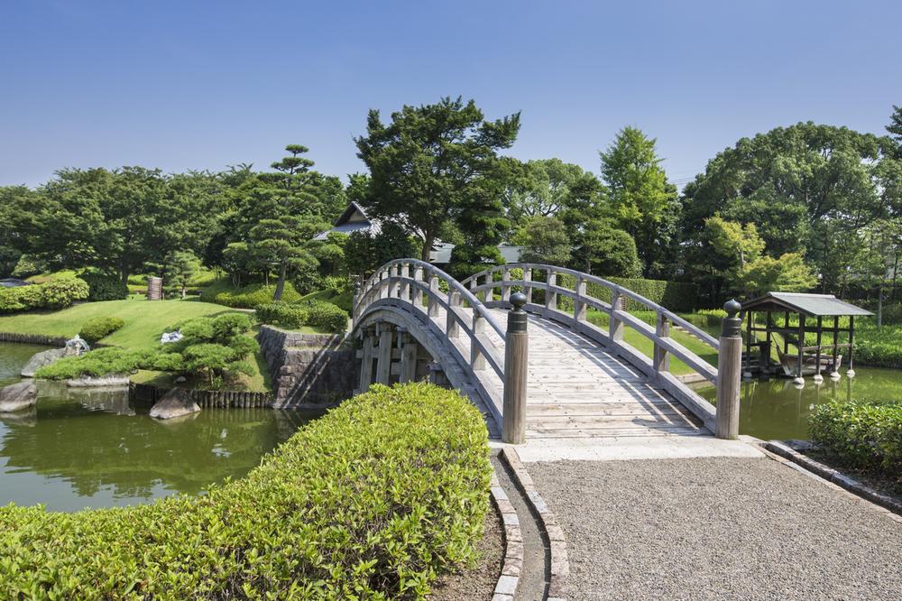 park. Nature is stunning vast Japanese garden of seasons 2500m four seasons until Hanada garden. 