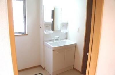 Wash basin, toilet. Morning convenient shampoo dresser in Shan -