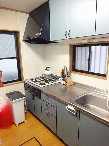 Kitchen. Dining kitchen 7.7 Pledge. Ventilation good! There is under-floor storage! Indoor (January 2014) Shooting