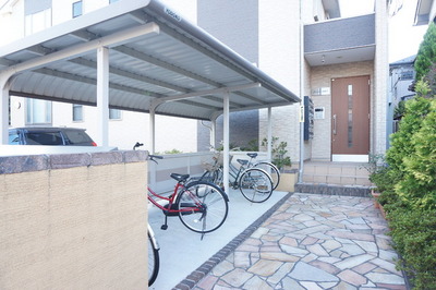 Other common areas. Bicycle-parking space