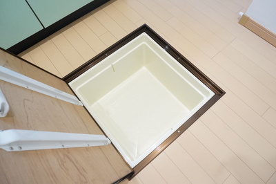 Other. There and convenient under-floor storage with