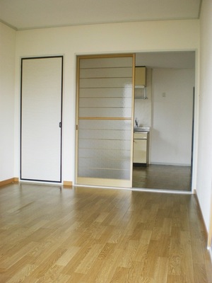 Living and room. Remove the door between the DK, It can be used as LDK