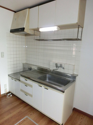 Kitchen. Gas stove is installed Allowed!