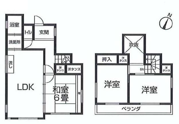 Floor plan. 17.8 million yen, 3LDK, Land area 100.8 sq m , Building area 75.21 sq m