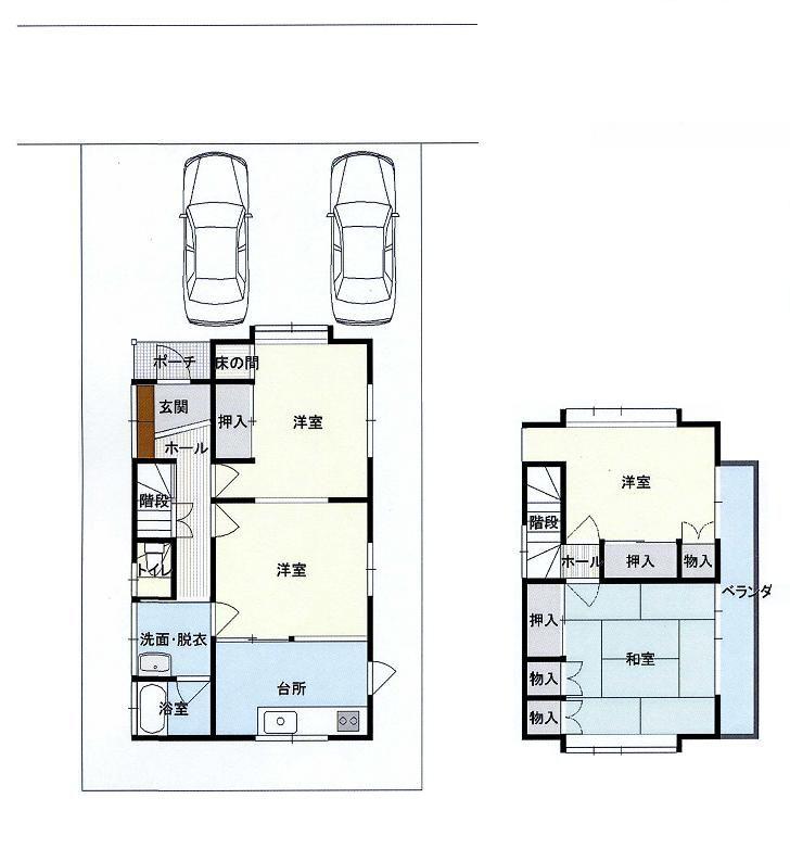 Floor plan. 15.9 million yen, 4DK, Land area 115.25 sq m , Building area 83.23 sq m