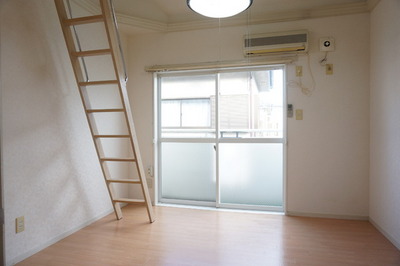 Living and room. Second floor of the room! It is bright with skylights with