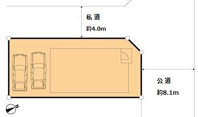 Compartment figure. 41,800,000 yen, 4LDK, Land area 118.34 sq m , Building area 105.98 sq m