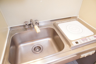 Kitchen. Cleaning Ease because IH a cooking heater