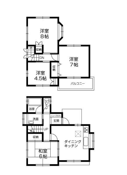 Floor plan. 17.8 million yen, 4LDK, Land area 100.12 sq m , Building area 79.99 sq m 4LDK Termite control construction work already 5 year warranty