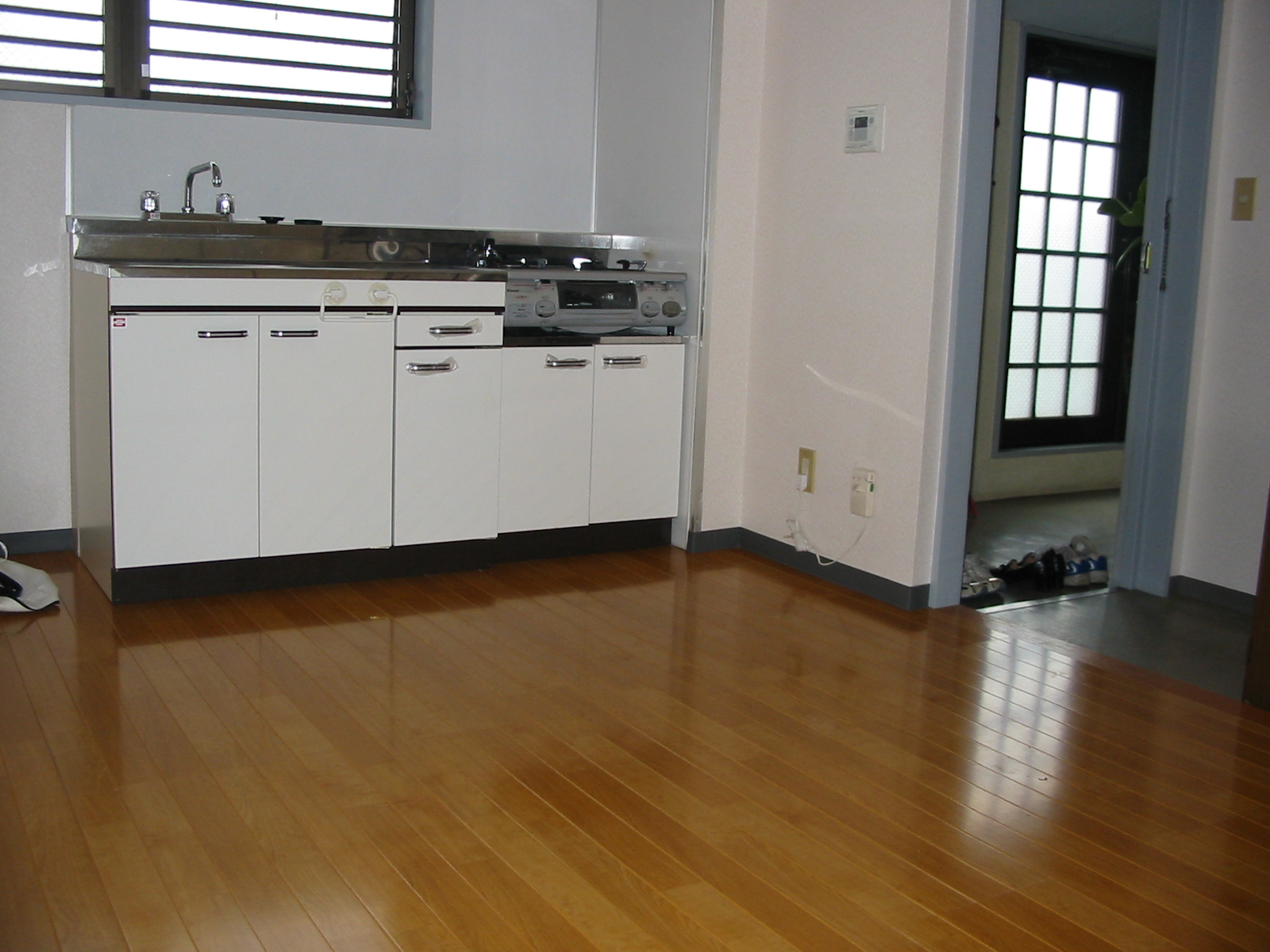 Kitchen. You can dish comfortably because the large windows.