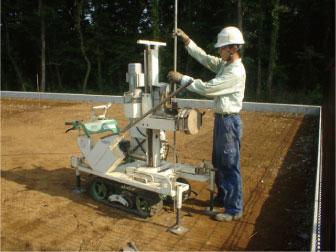 Construction ・ Construction method ・ specification. Ground survey of the "ground of the design," Porras is not only a general investigation by the experienced specialized department, Make the best ground improvement to match the examined situation until the soil and underground water level.