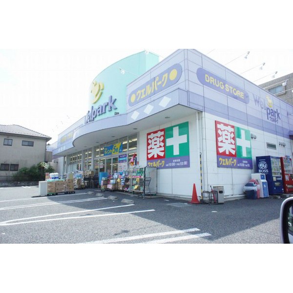 Dorakkusutoa. 161m until well Park Koshigaya store (drugstore)