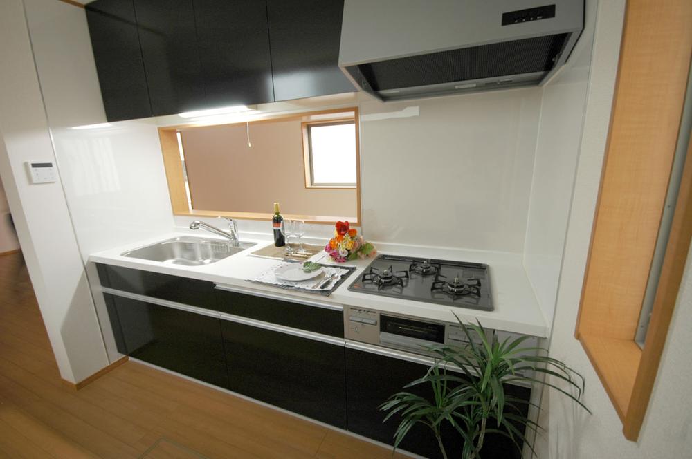 Same specifications photo (kitchen).  ◆ ◇ ◆ Cooking fun at the counter kitchen ◆ ◇ ◆ (1 Building) same specification kitchen