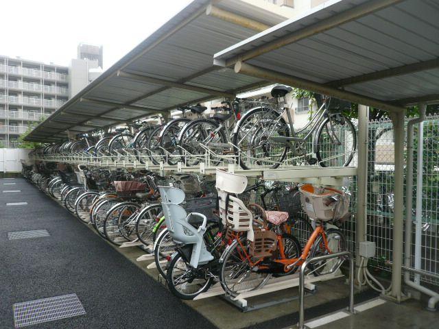 Other local. Bicycle-parking space