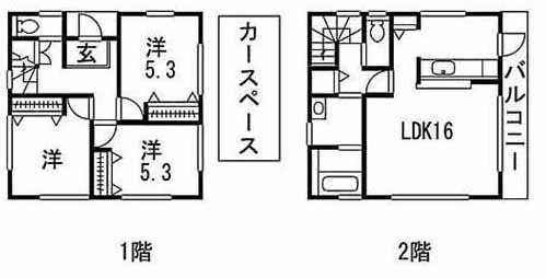 Floor plan. 31,880,000 yen, 3LDK, Land area 100 sq m , Building area 79.49 sq m