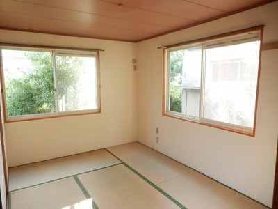 Living and room. A two-sided lighting is bright Japanese-style room