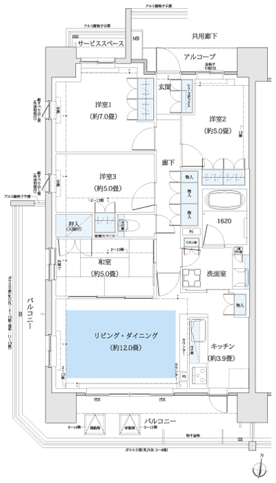 Floor: 4LDK, occupied area: 85.43 sq m, Price: TBD
