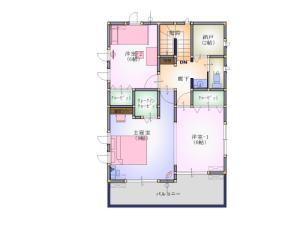 Floor plan. 46,770,000 yen, 3LDK + S (storeroom), Land area 156.86 sq m , Building area 114.68 sq m 2 floor Floor Plan