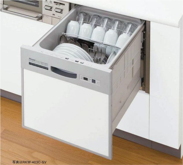 Other Equipment. Built-in type of dishwasher and has been standard equipment. 