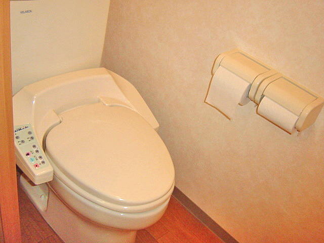 Toilet. Comfortable Washlet ☆ Even warm toilet seat winter