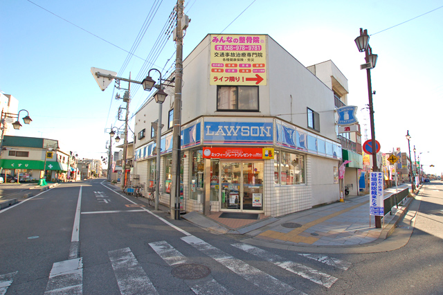 Convenience store. Lawson Kitakoshigaya 2-chome up (convenience store) 428m