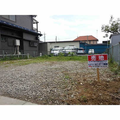 Local land photo. Saitama Prefecture Koshigaya Oaza Funato