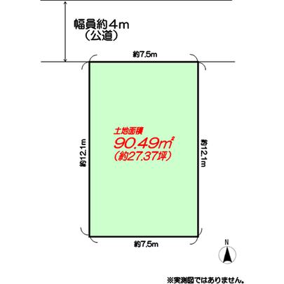 Compartment figure. Saitama Prefecture Koshigaya Oaza Funato