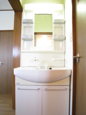 Washroom. Shampoo dresser!