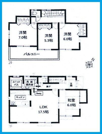 Floor plan. 36,800,000 yen, 4LDK, Land area 364.01 sq m , Building area 99.37 sq m
